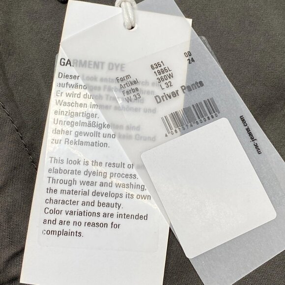 MAC Jeans Men’s Flex Ultimate Driver Slim Fit Chino Pants – Grey, Size 33x30 - Picture 2 of 13